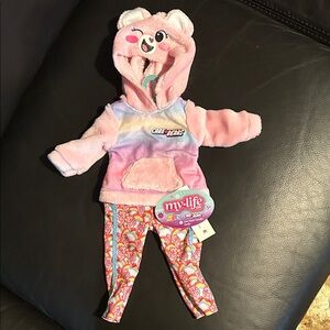 Care Bears Hoodie Outfit MyLife as 3 piece set